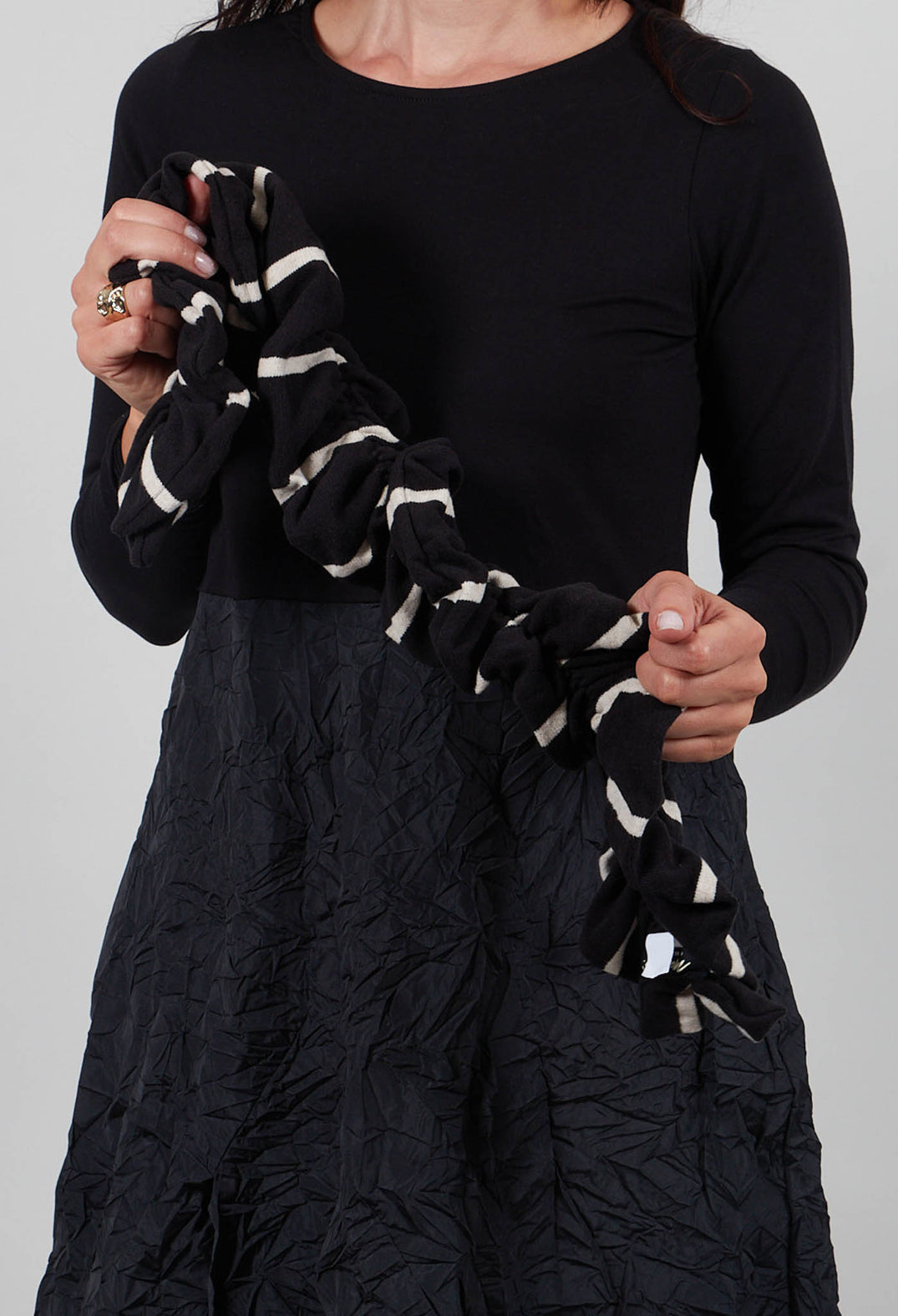 Frou Riga Scarf in Nero