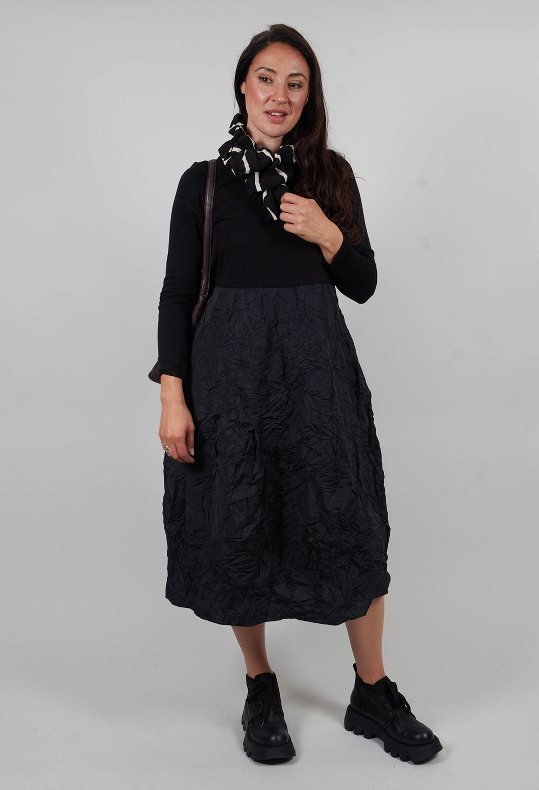 Frou Riga Scarf in Nero