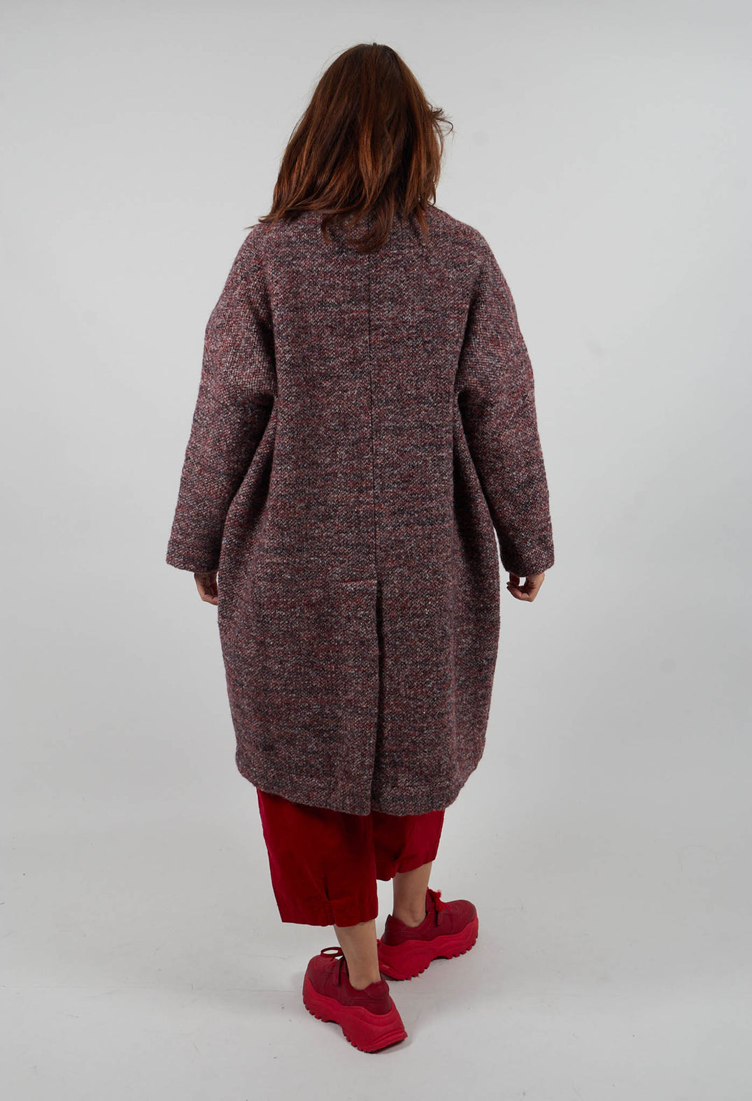 Hannah Coat in Rosso