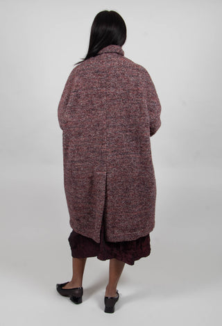 Hannah Coat in Rosso