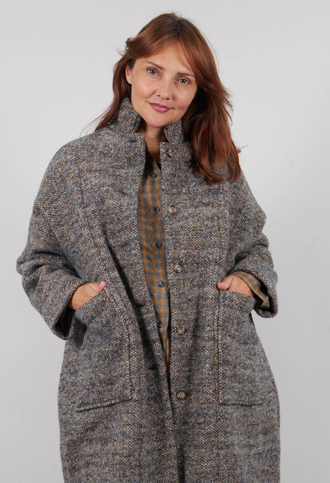 Hannah Coat in Atlantic