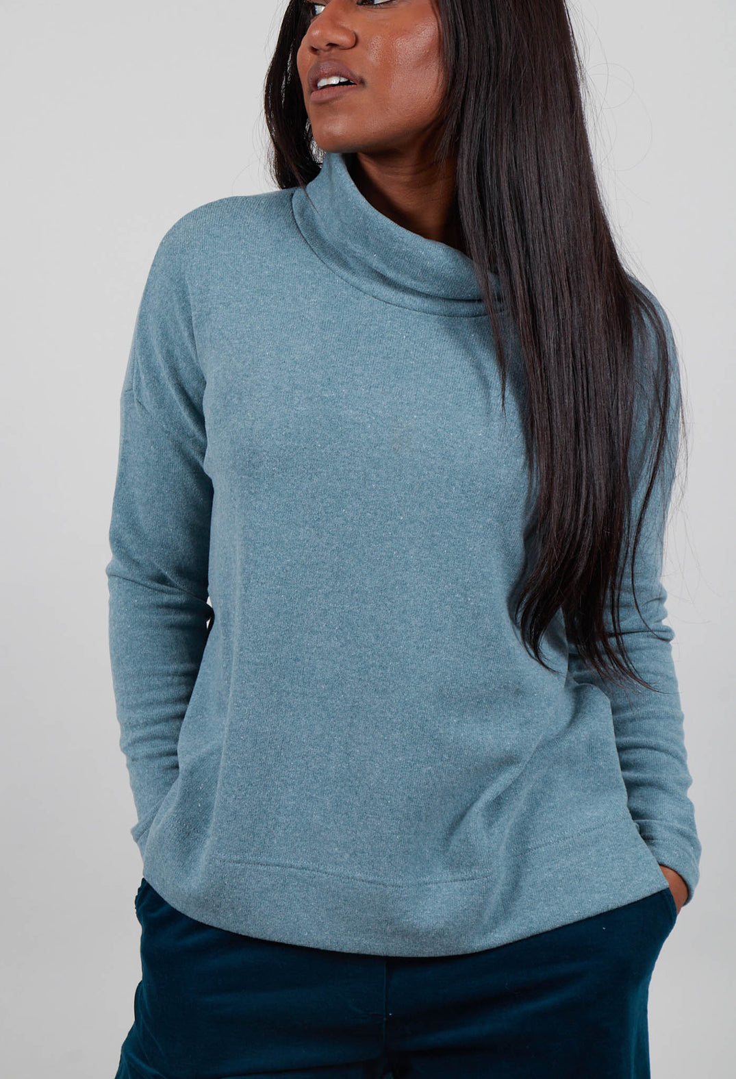 Jade Jumper in Melange