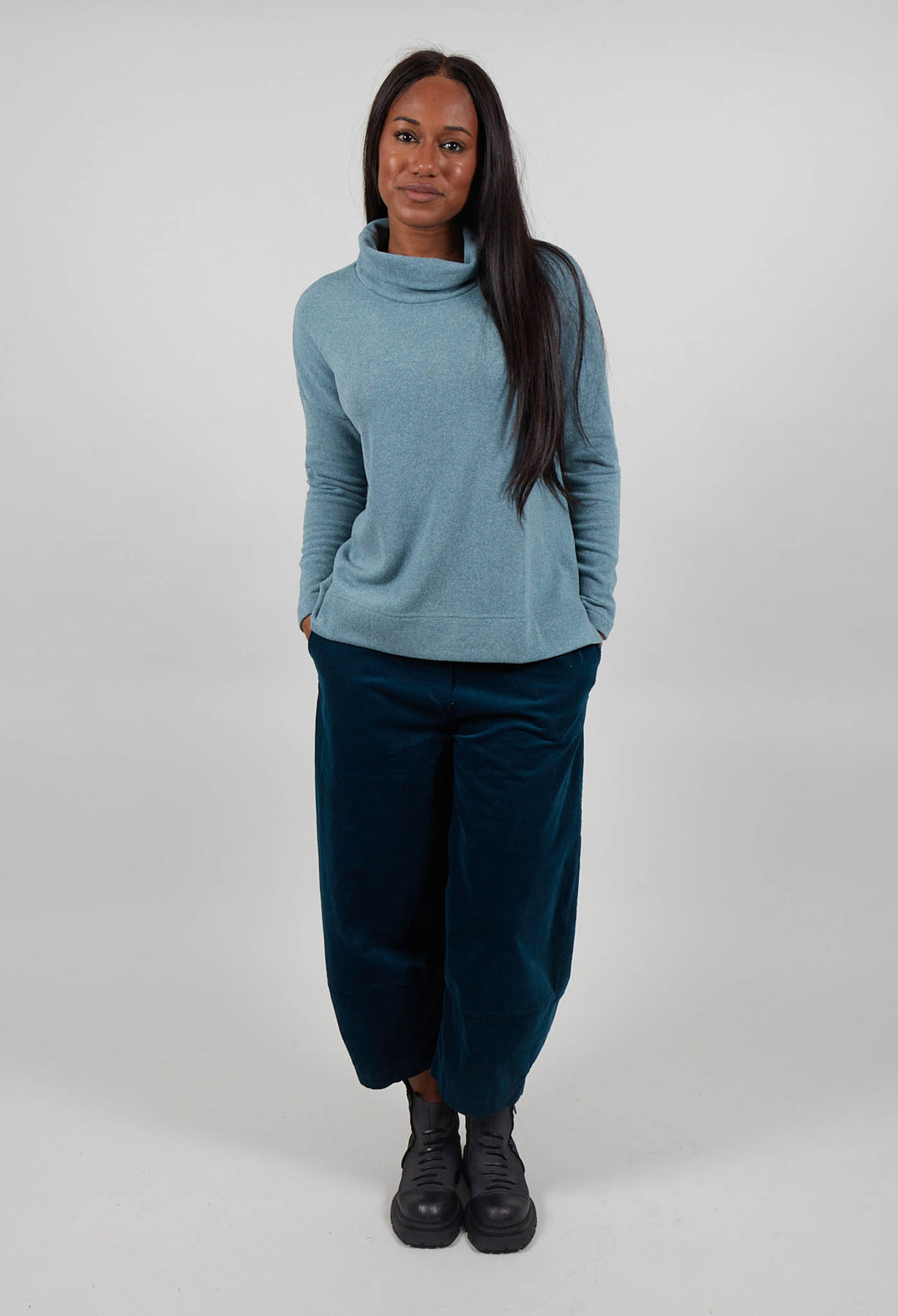 Jade Jumper in Melange