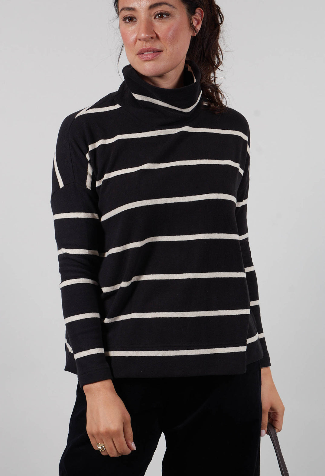 Jade Riga Jumper in Nero