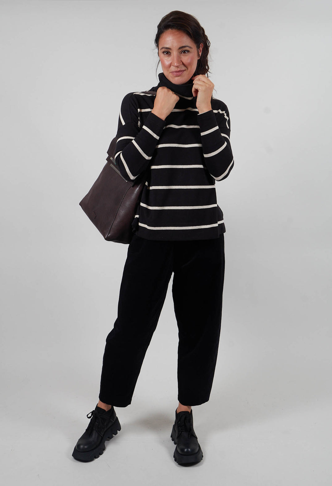 Jade Riga Jumper in Nero