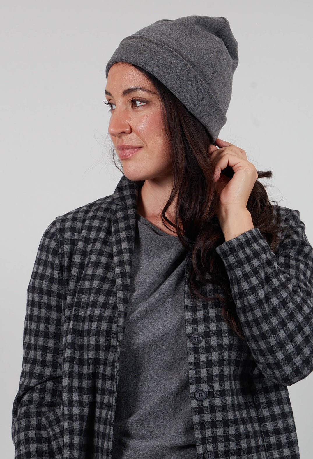 Kaki Hat in Grigio