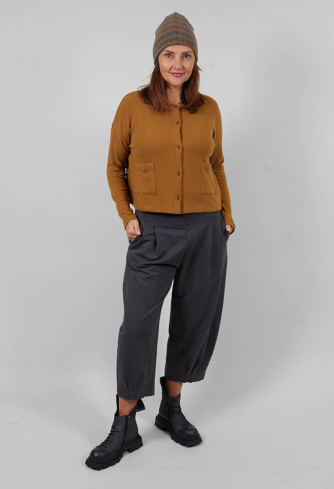 Leah Cardigan in Caramello