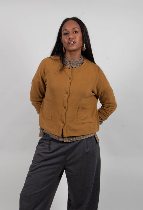 Leah Cardigan in Caramello