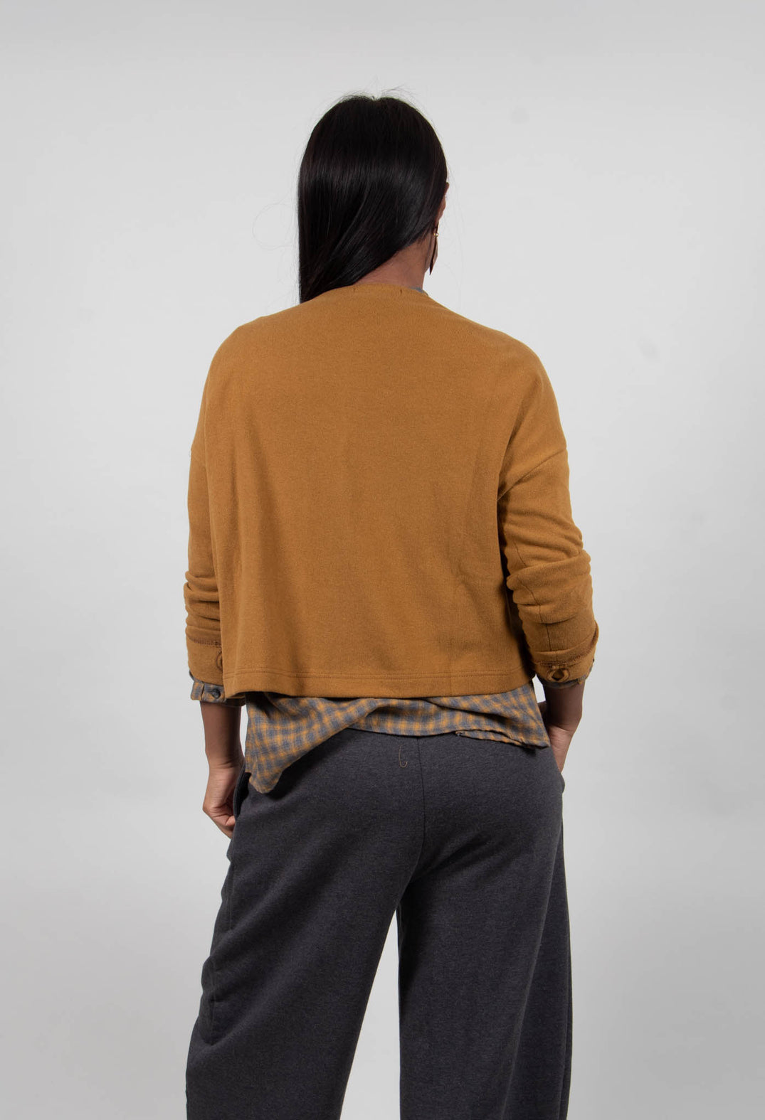 Leah Cardigan in Caramello