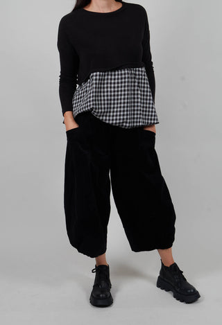 Pace V Trousers in Nero