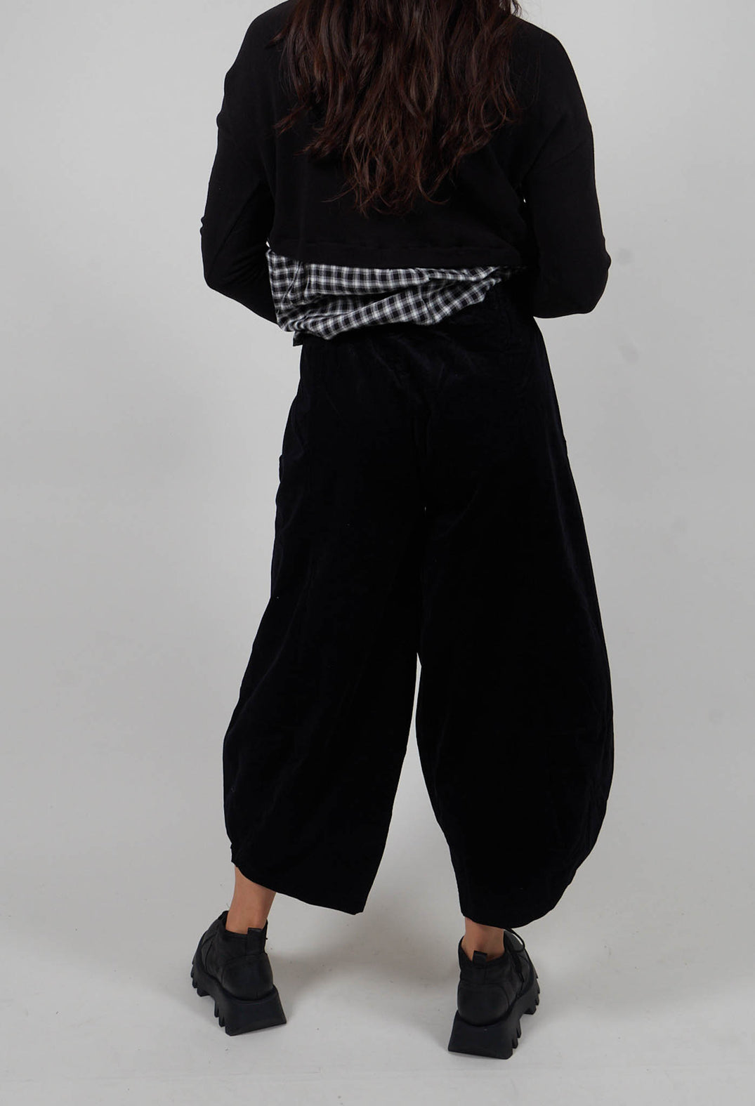 Pace V Trousers in Nero
