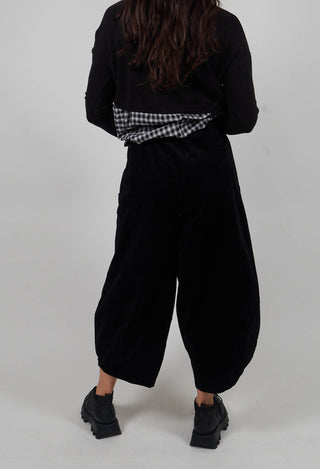 Pace V Trousers in Nero