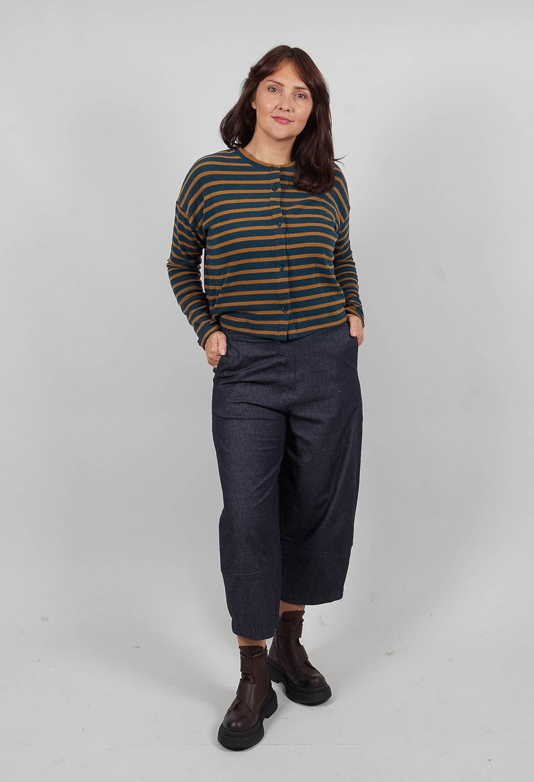 Rima D Trousers in Denim