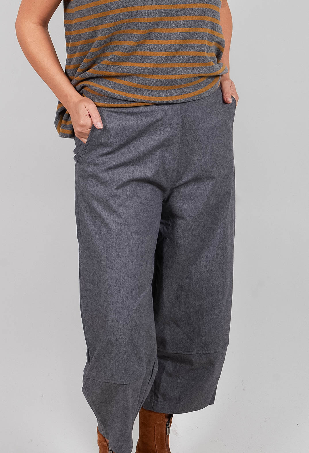 Rima D Trousers in Grigio