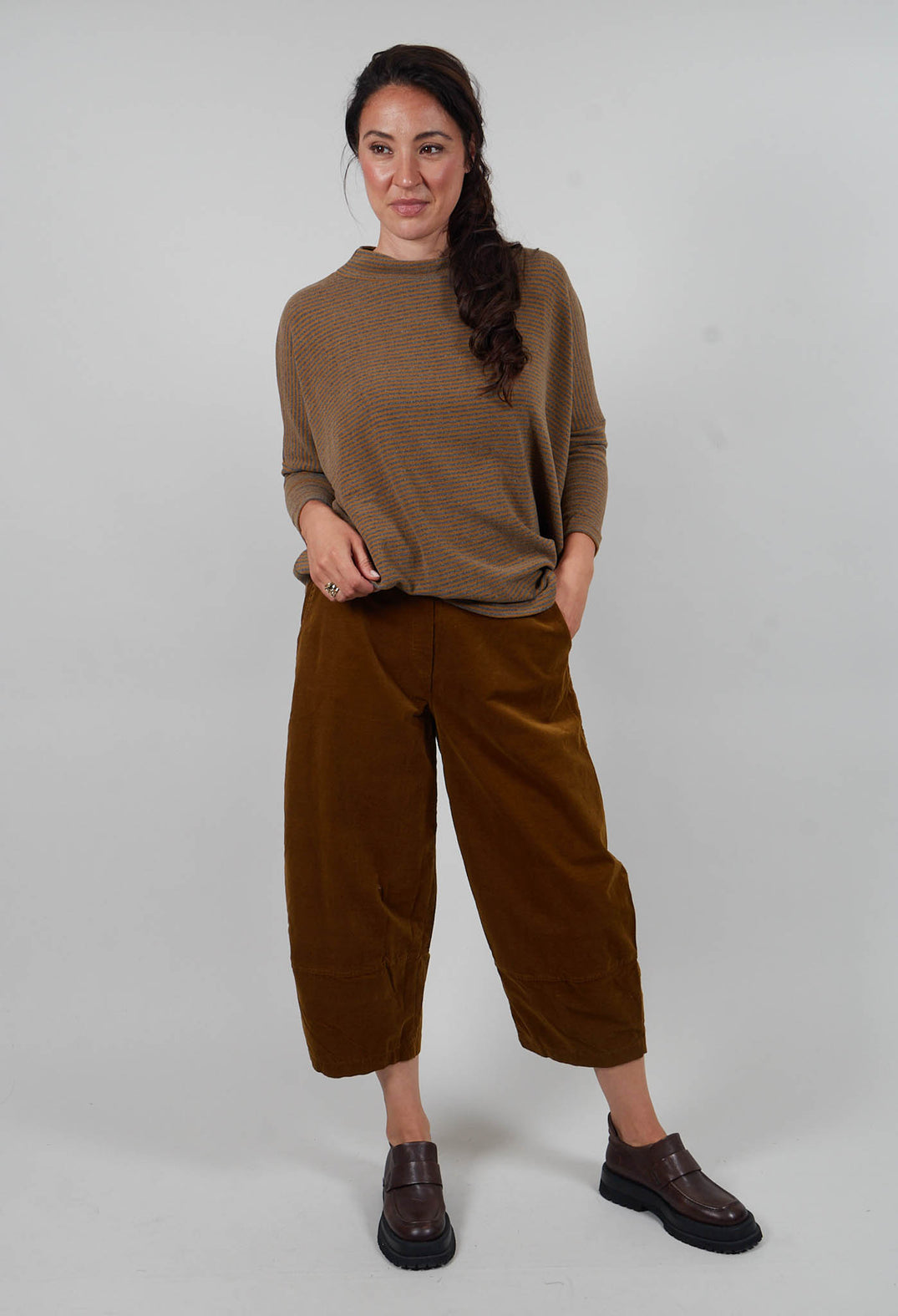 Rima V Trousers in Caramello