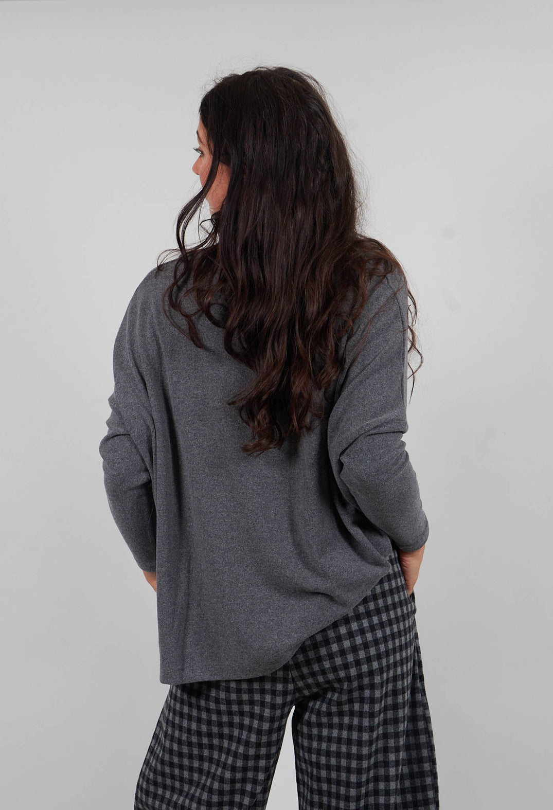 Rubi Cardigan in Grigio