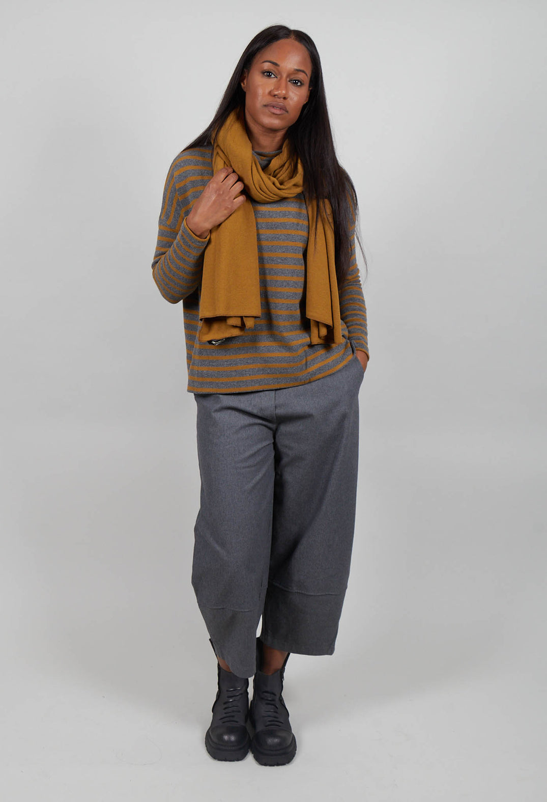 Segovia Scarf in Caramello