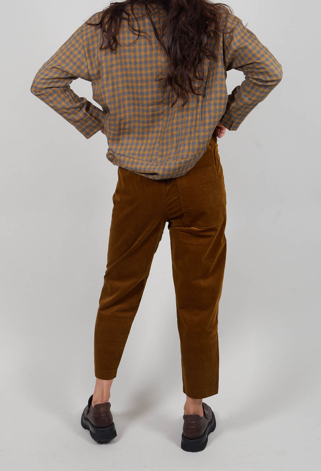 Terra V Trousers in Caramello