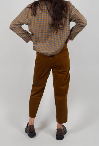 Terra V Trousers in Caramello