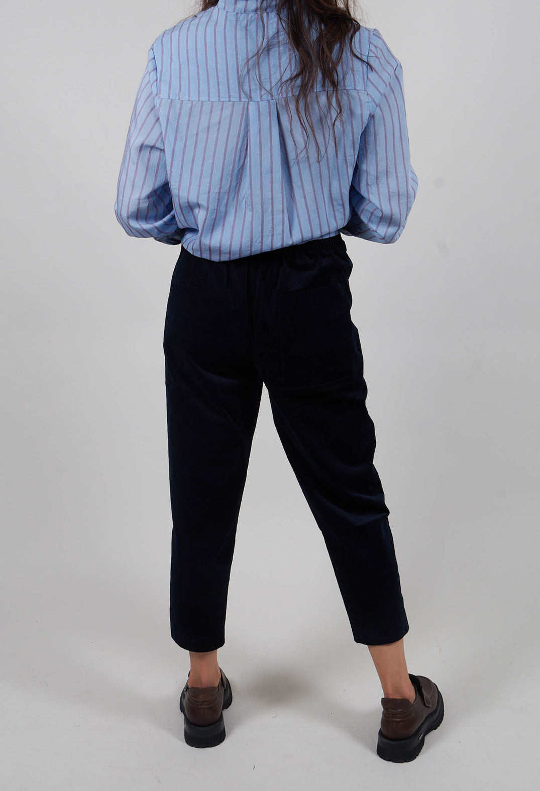 Terra V Trousers in Notte