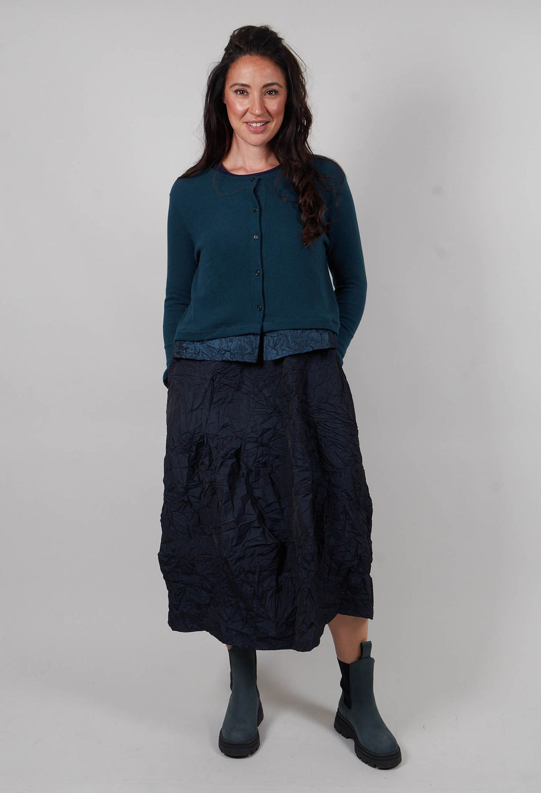 Toro Cardigan in Atlantic