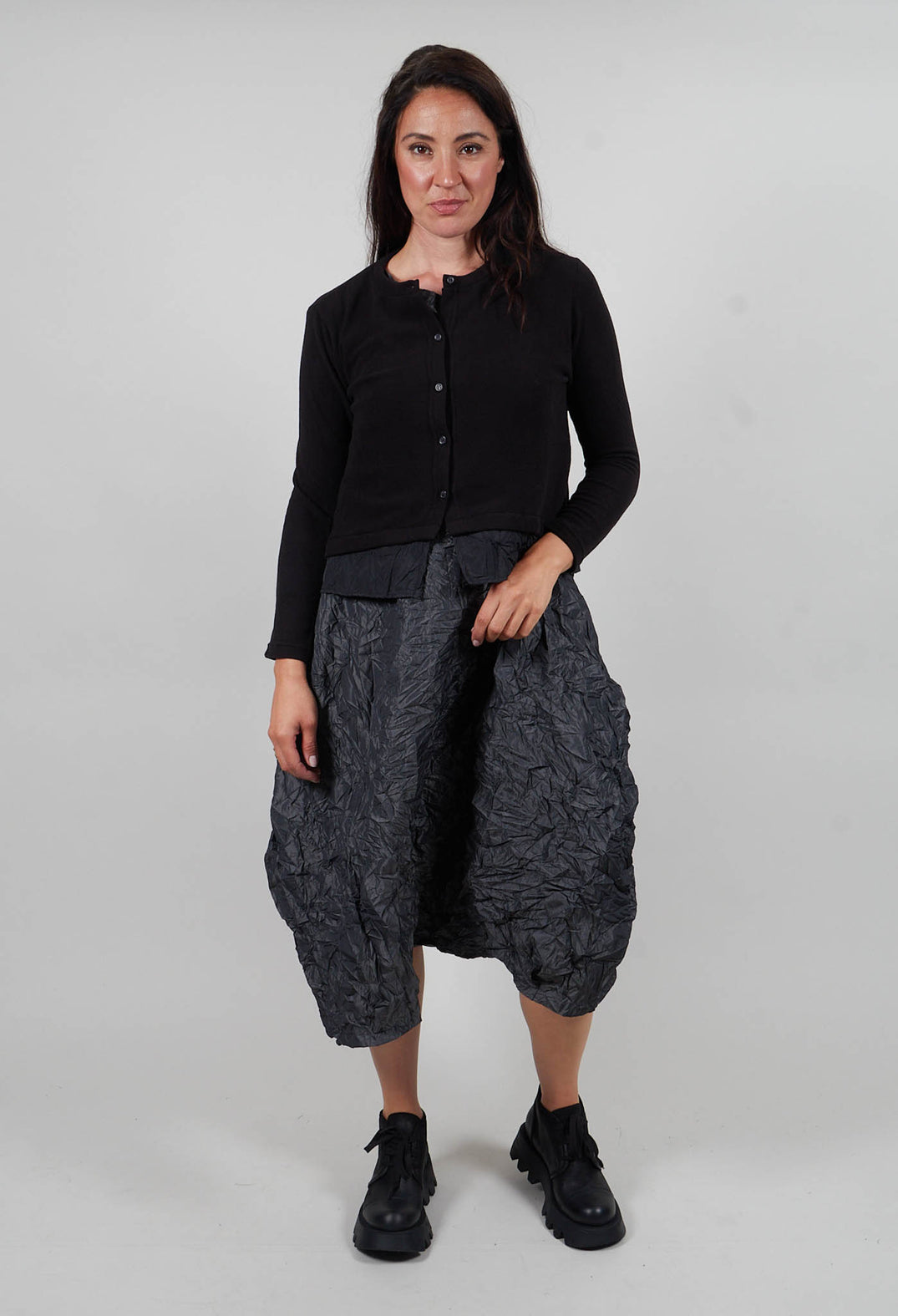 Toro Cardigan in Nero