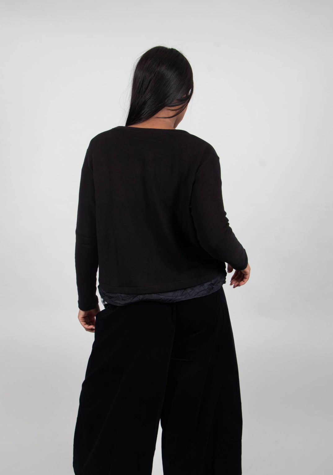 Toro Cardigan in Nero