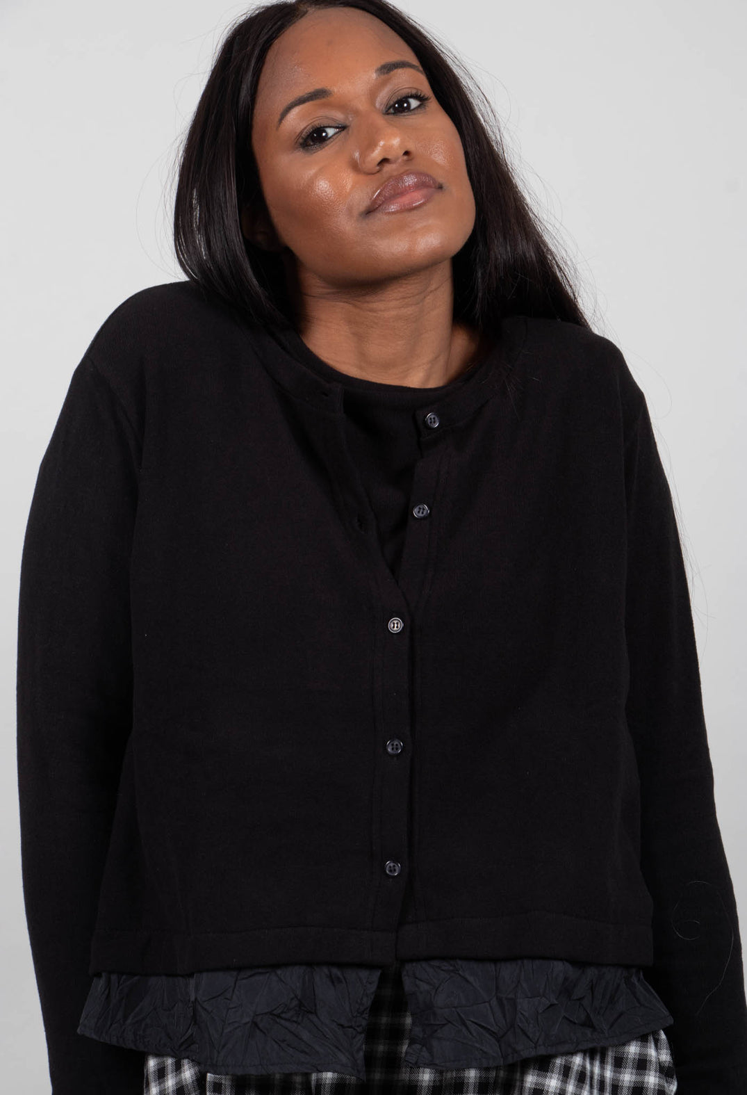 Toro Cardigan in Nero