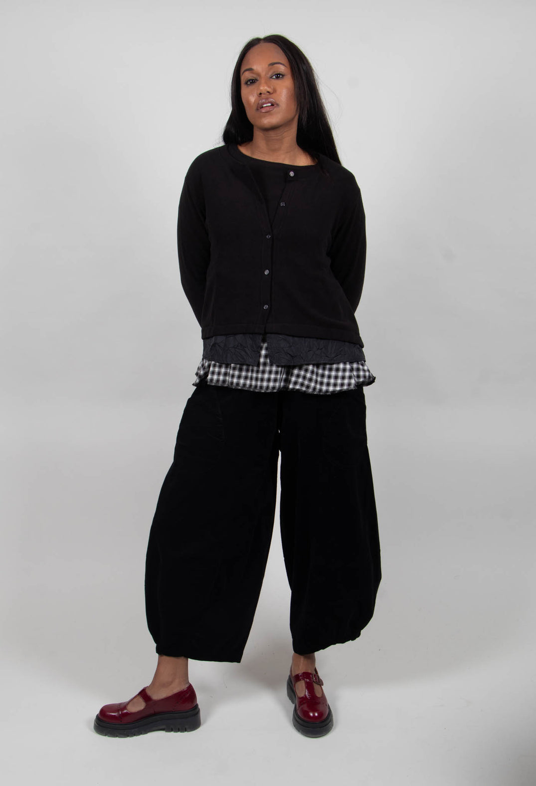 Toro Cardigan in Nero