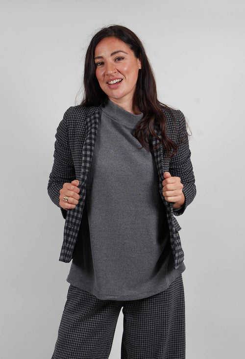 Yasmin Jacket in Grigio Small Check