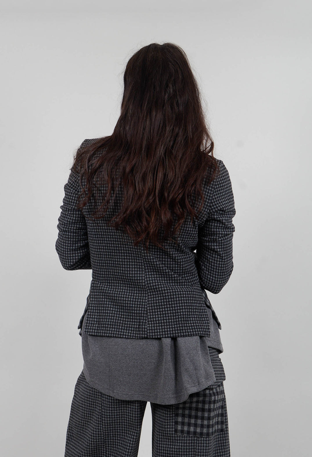 Yasmin Jacket in Grigio Small Check