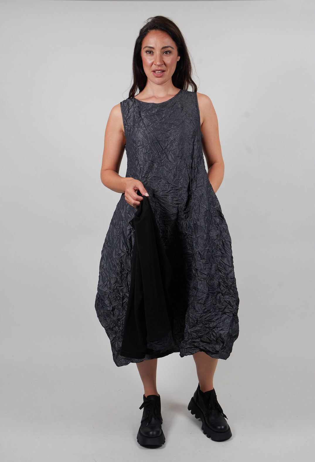 Alma Dress in Grigio
