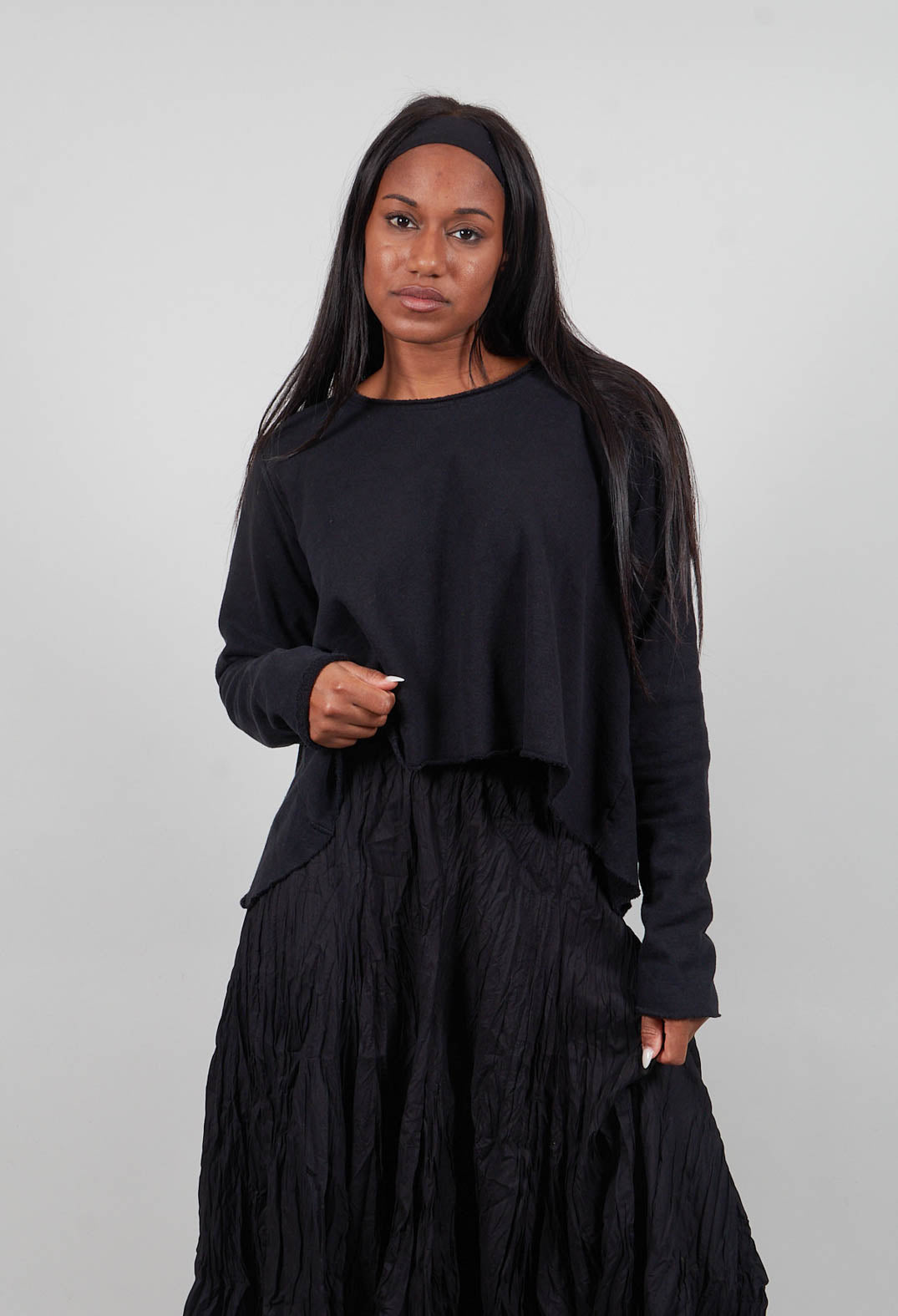 Glamgone Top in Kaviar