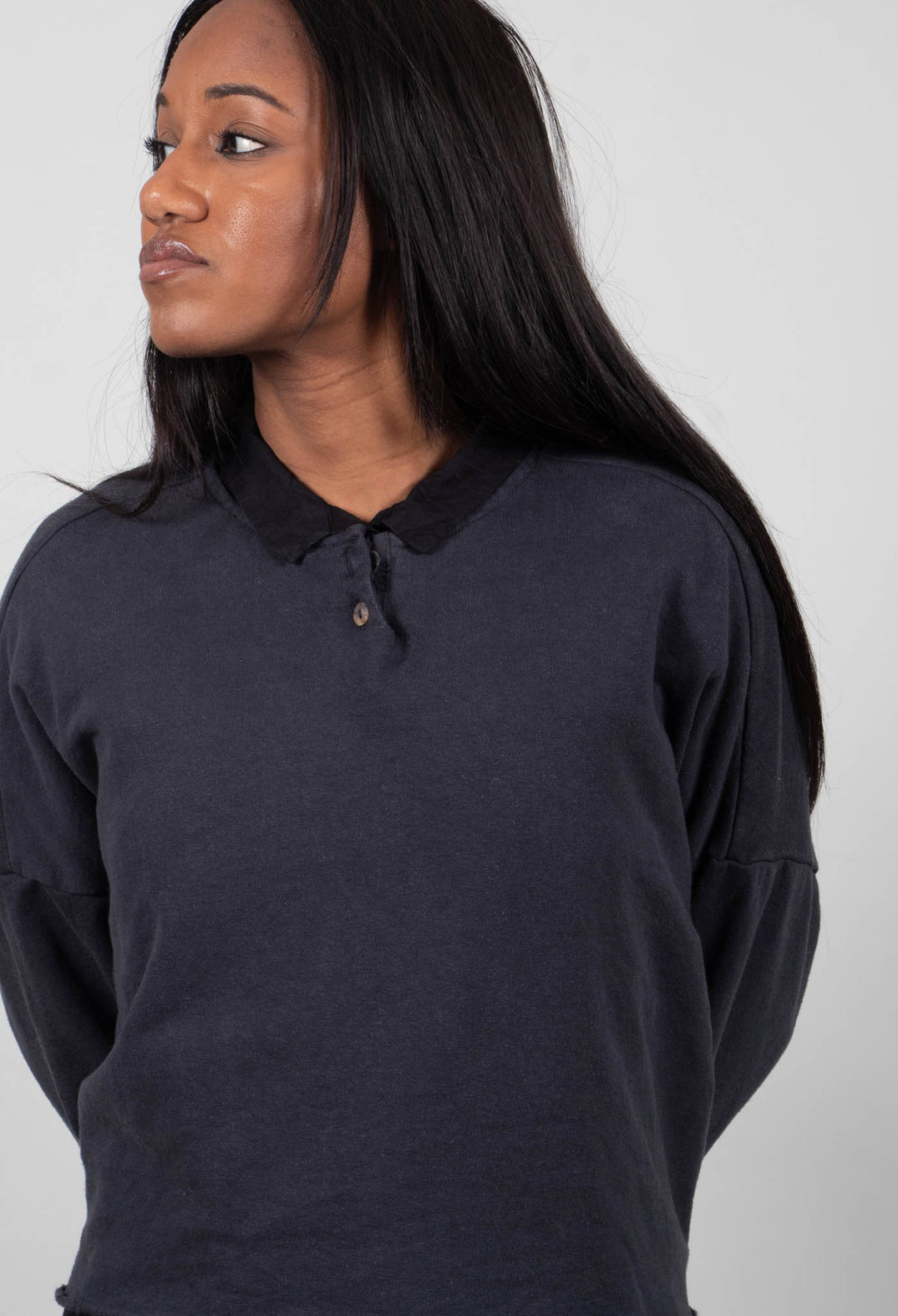 Glamgone Top in Kaviar