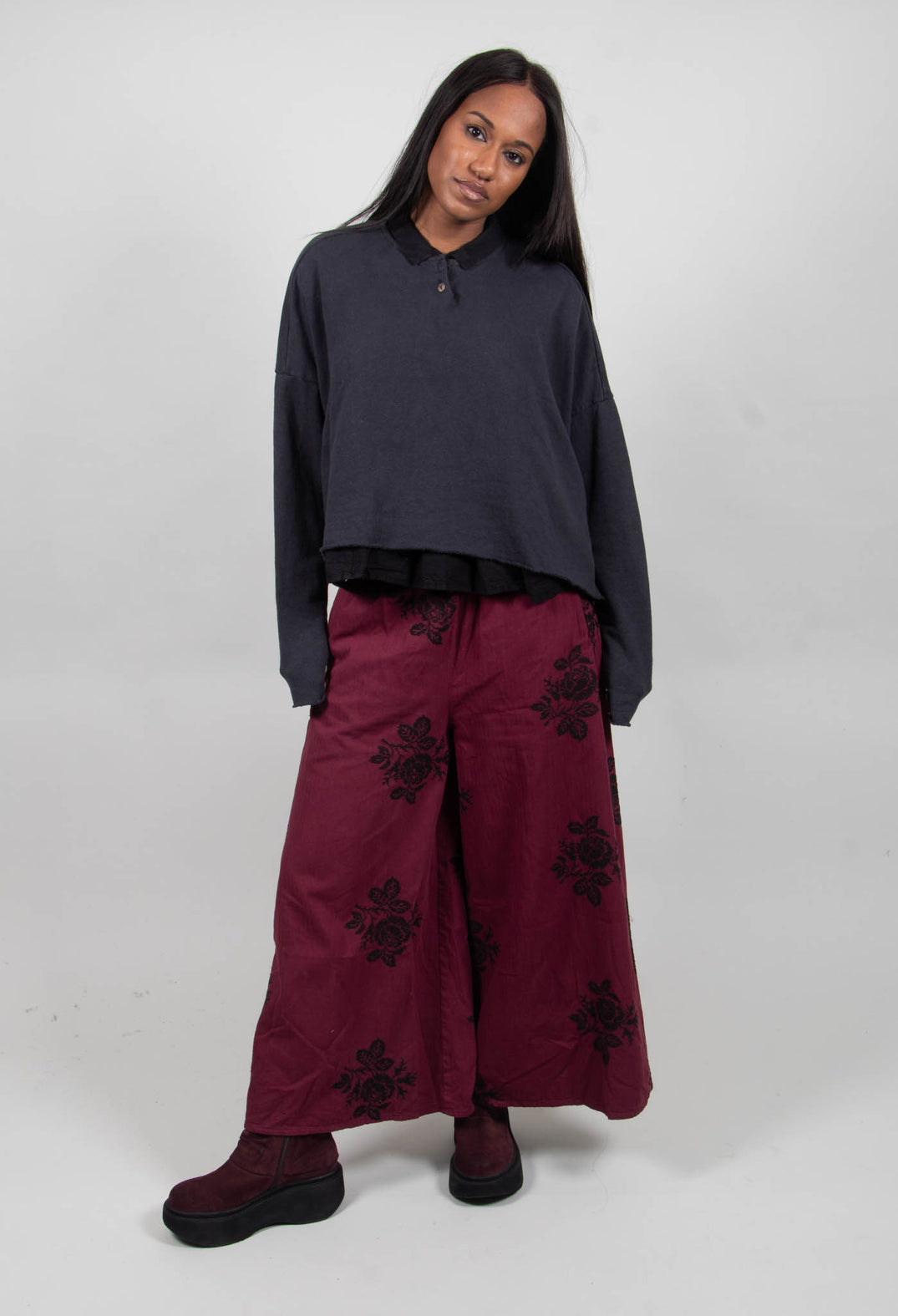 Glamgone Top in Kaviar
