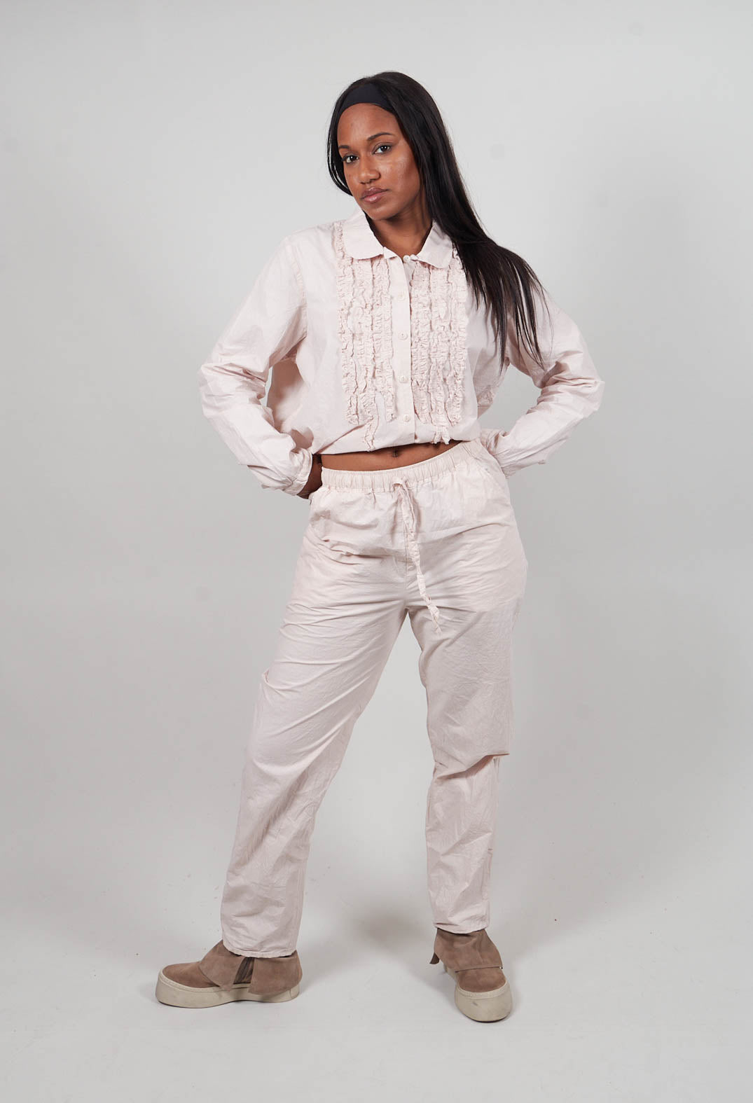 Mindfine Trousers in Muschel