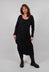 Regen Dress in Kaviar