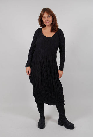 Regen Dress in Kaviar