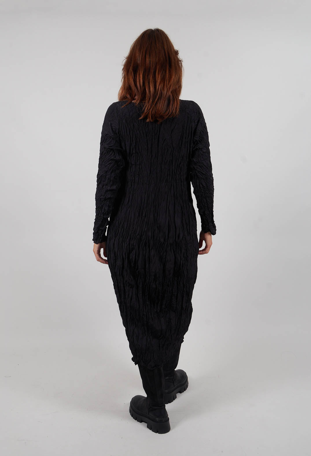 Regen Dress in Kaviar