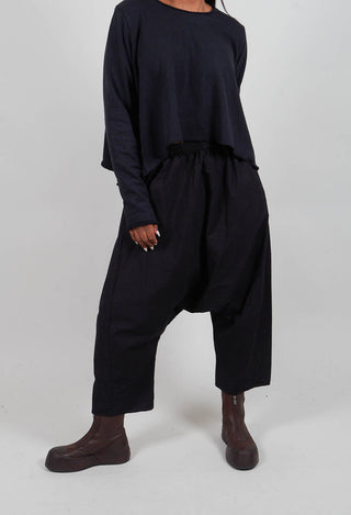 Zaunetz Trousers in Kaviar