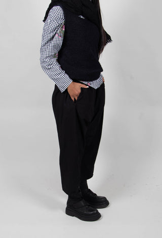 Zaunetz Trousers in Kaviar