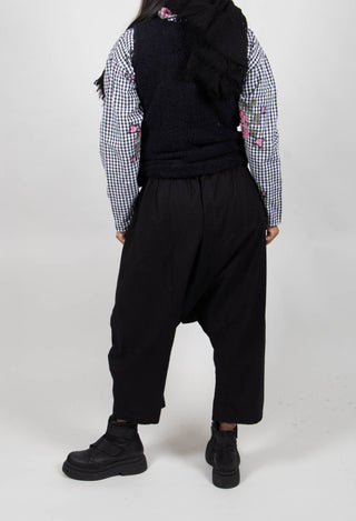Zaunetz Trousers in Kaviar