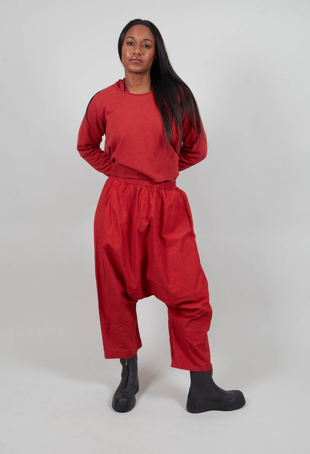 Zaunetz Trousers in Kichern