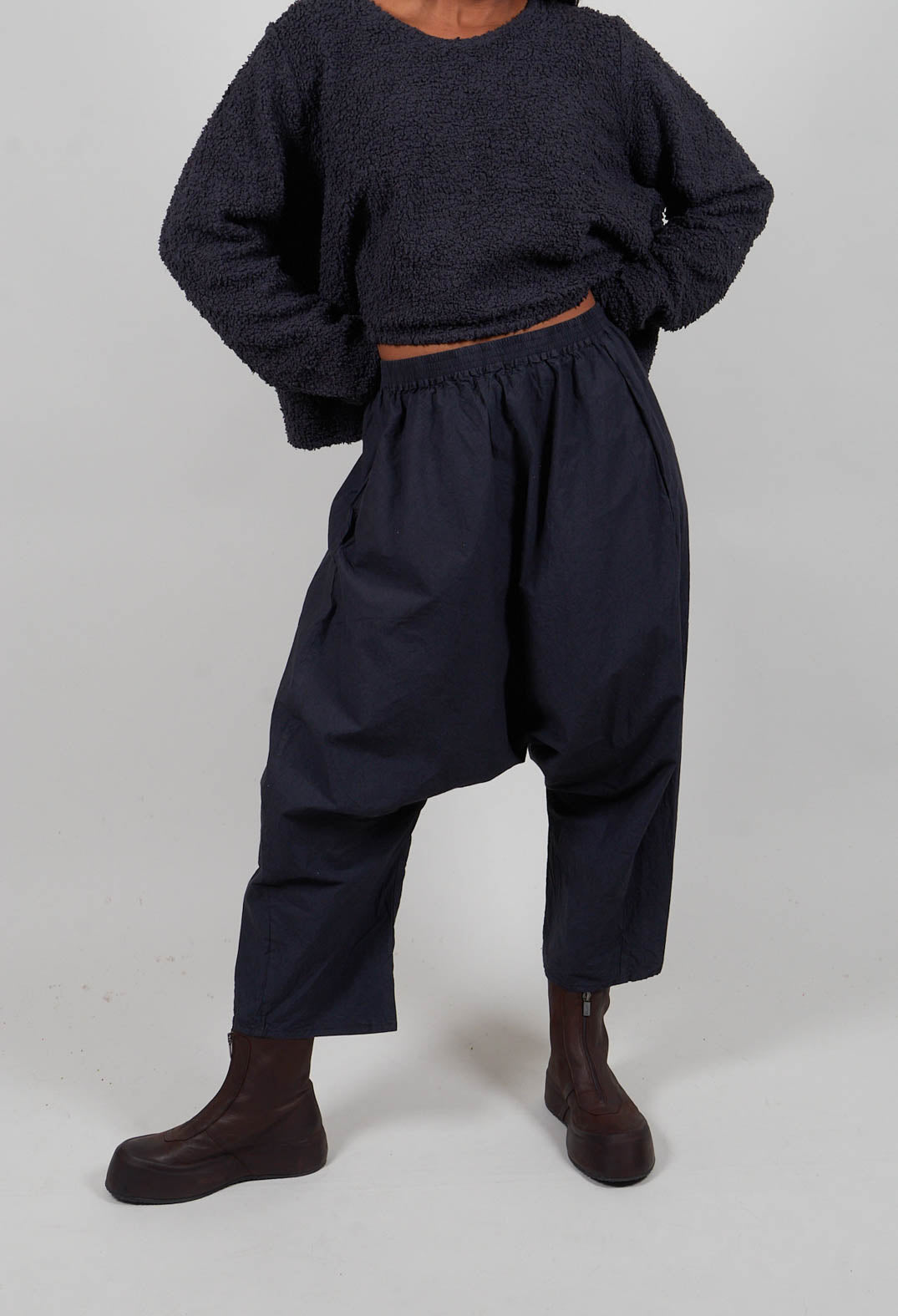 Zaunetz Trousers in Satt