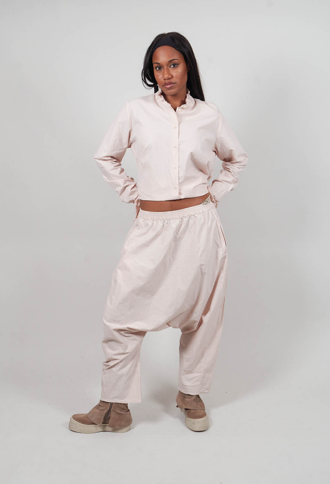 Zaunetz Trousers in Muschel