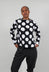 Short Dotty Jumper in Black