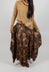 Ruffle Skirt in Cognac Quartz