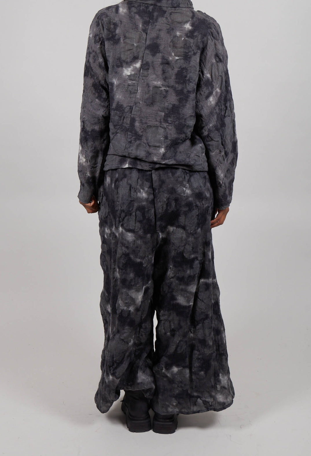 Palazzo Style Trousers in Ash Grey