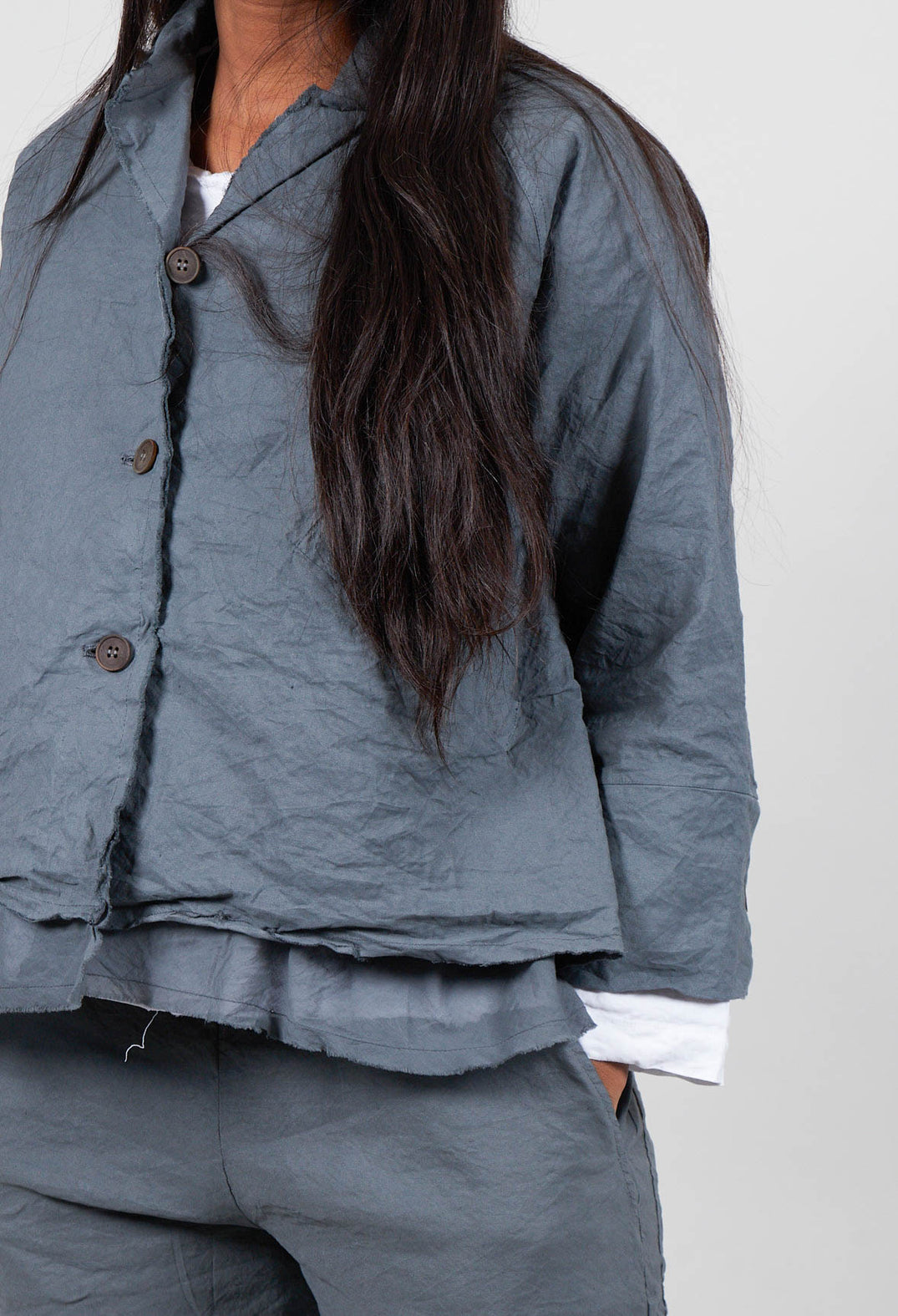 Jacket in Asfalto