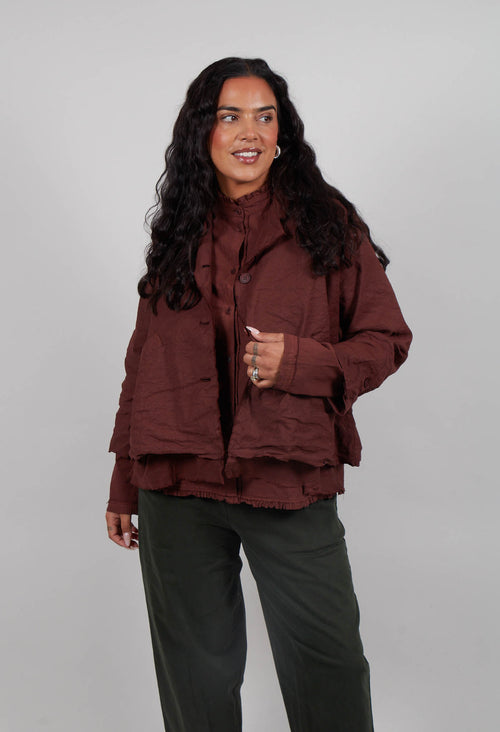 Jacket in Amarena
